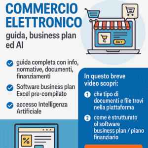 🛒 Aprire un’attività di commercio elettronico – guida, business plan ed AI